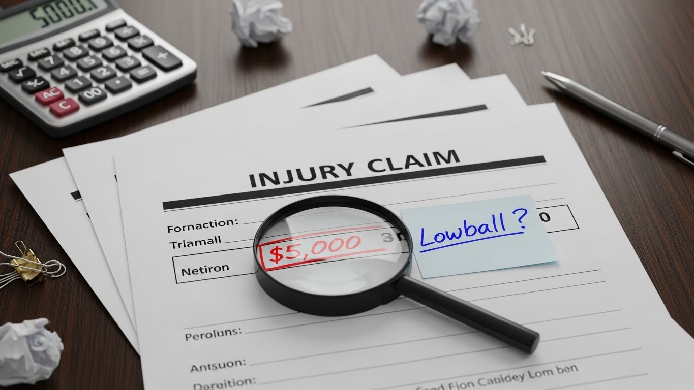 Signs Your Injury Claim Is Being Lowballed by the Insurance Company