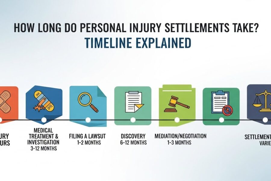 How Long Do Personal Injury Settlements Take? Timeline Explained