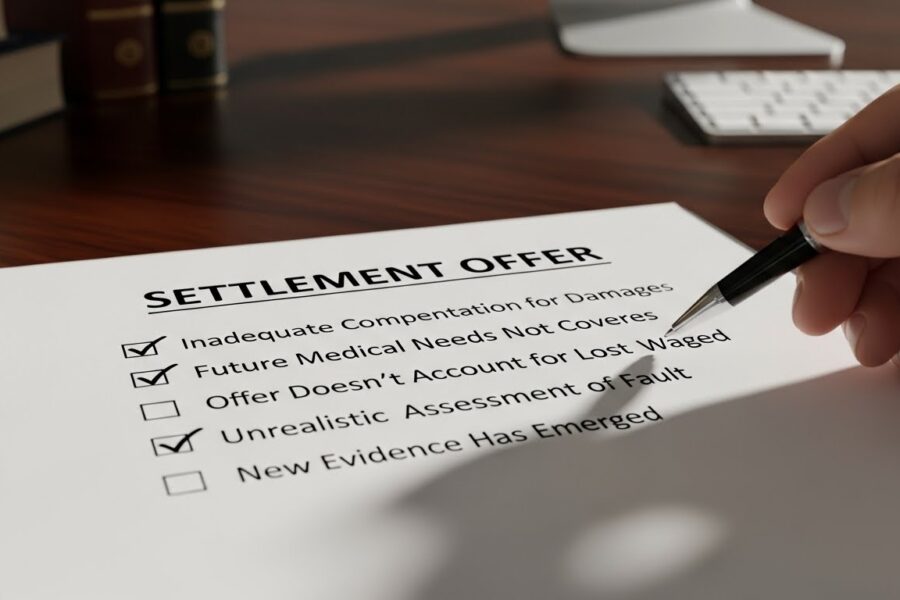 When to Reject a Personal Injury Settlement Offer