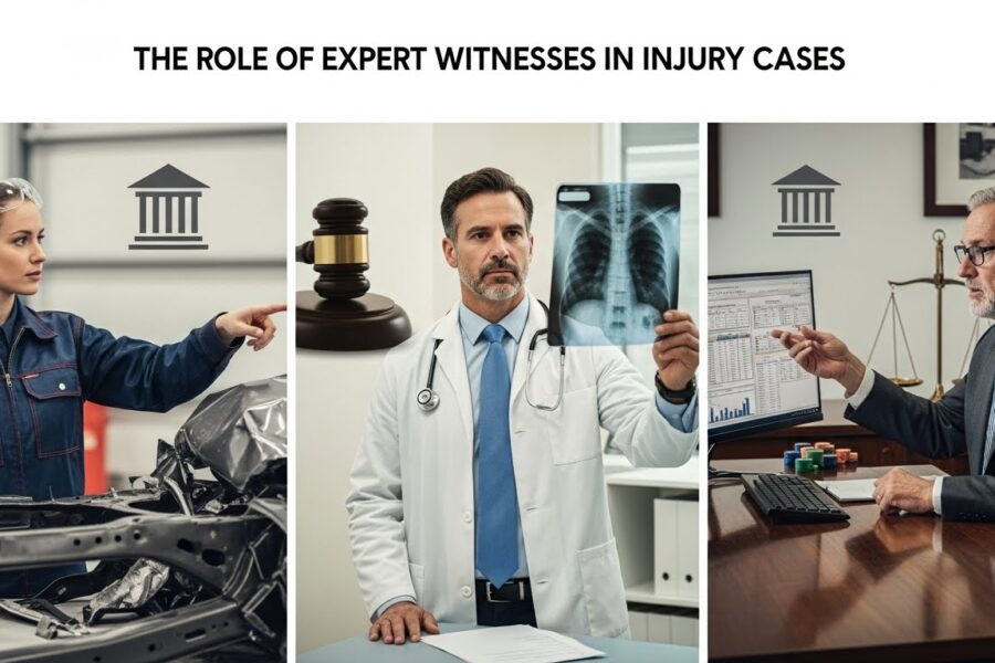 The Role of Expert Witnesses in Injury Cases (Doctors, Engineers, Economists)